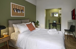 1 chambre, fer et planche à repasser, Wi-Fi gratuit