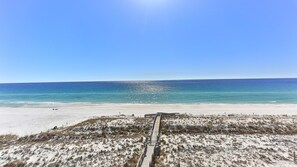 Aan het strand