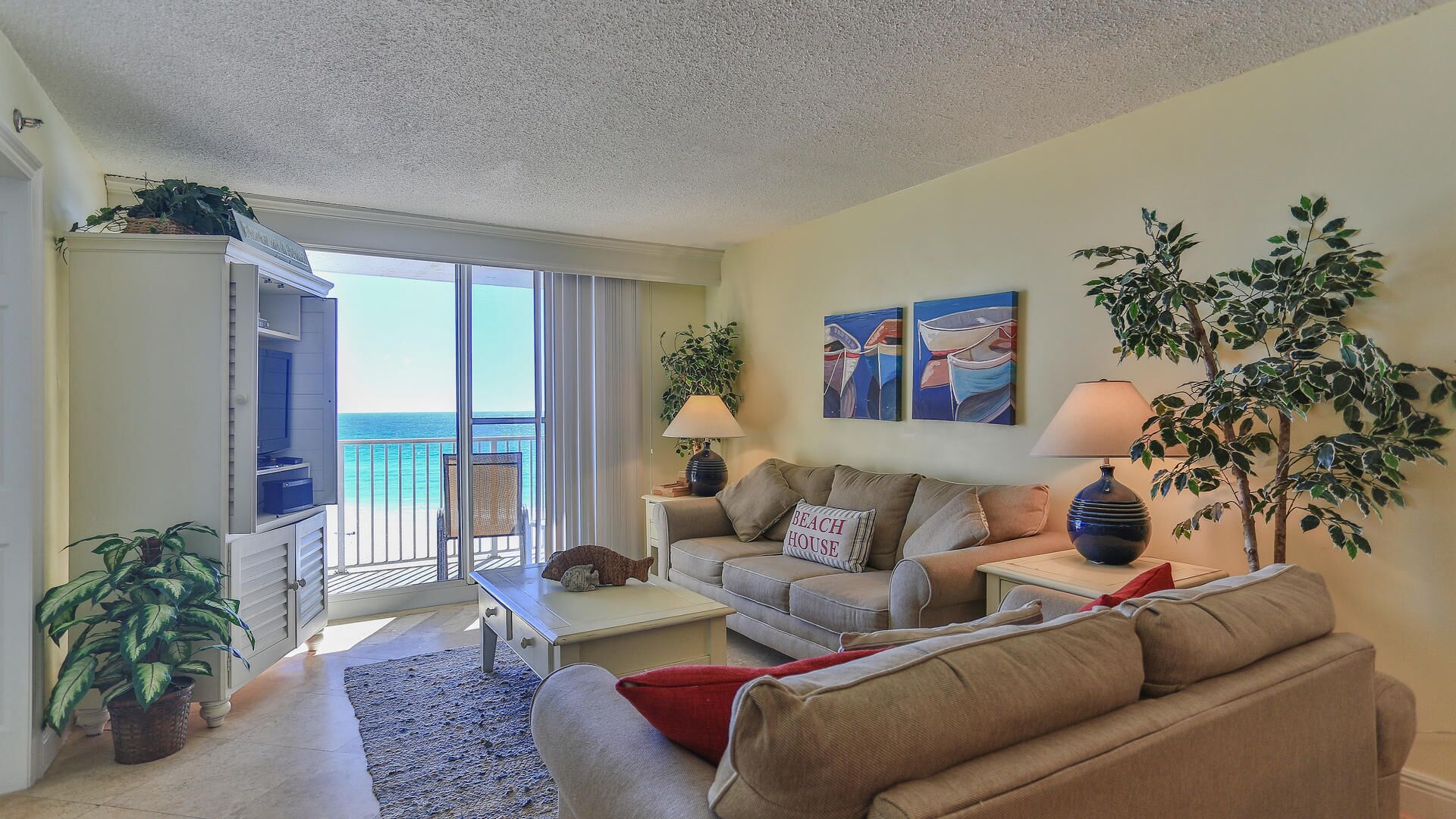 Televisie en een dvd-speler