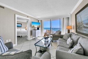 TV, DVD player - Destin on the Gulf 607-Stunning Gulf Views-Pool (Destin)