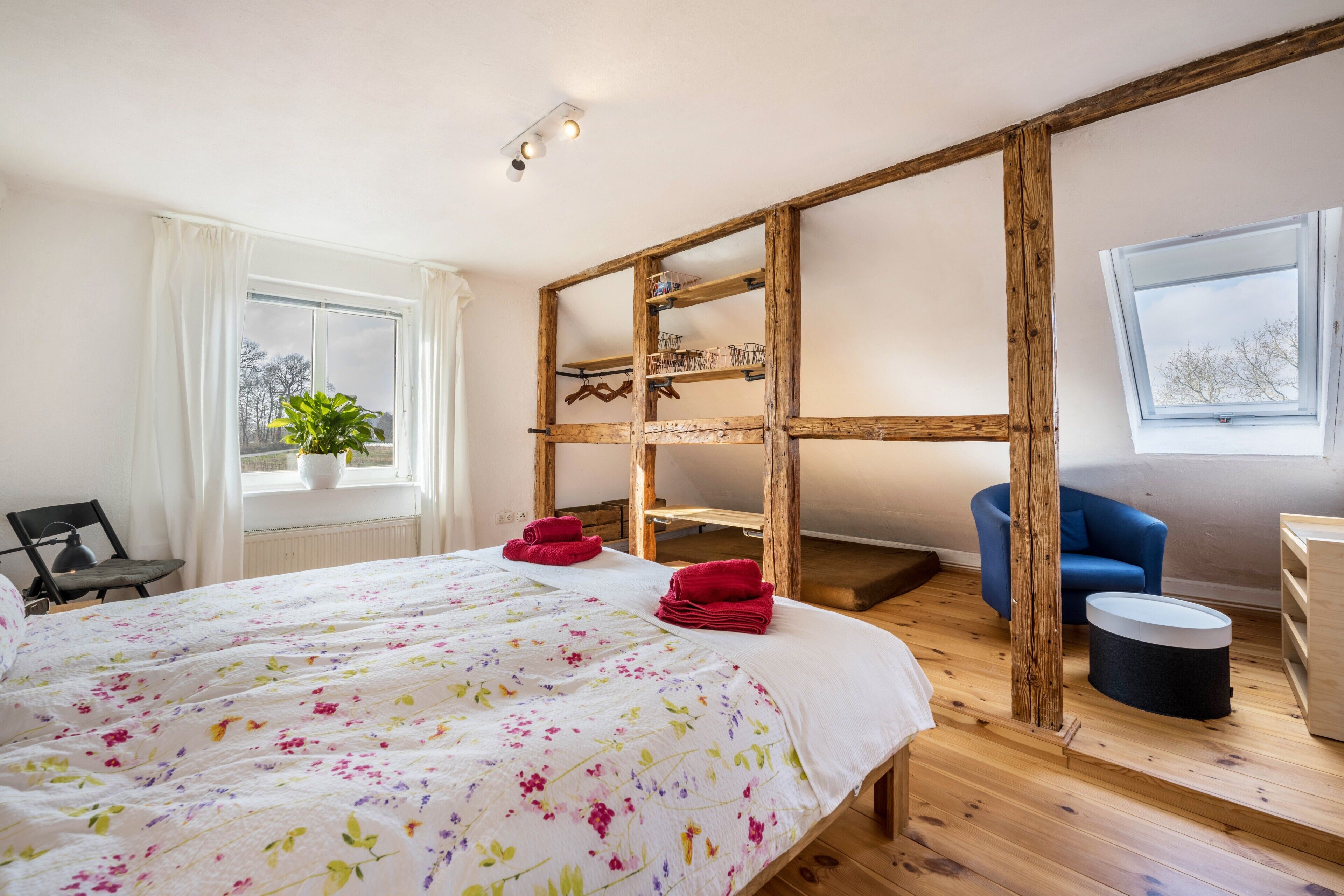 4 chambres, Wi-Fi gratuit, draps fournis