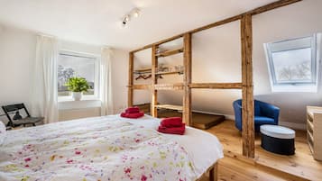 4 chambres, Wi-Fi gratuit, draps fournis