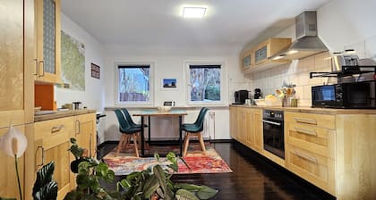 City vacation apartment for two adults and one child up to 3 years.