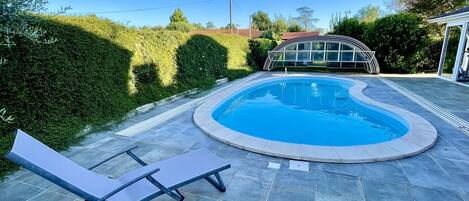 Außenpool, beheizter Pool