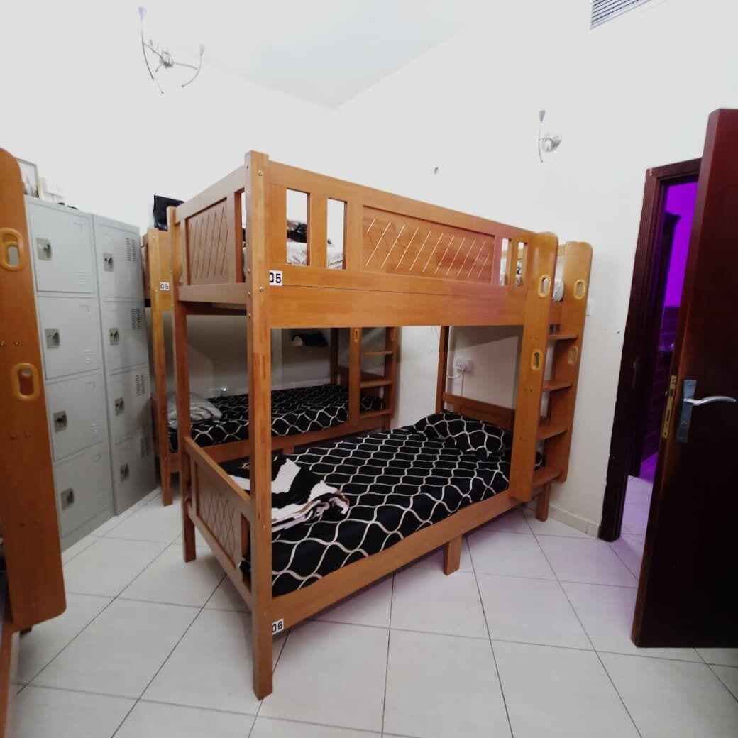 Shared Dormitory | Premium bedding, memory foam beds, blackout drapes, iron/ironing board