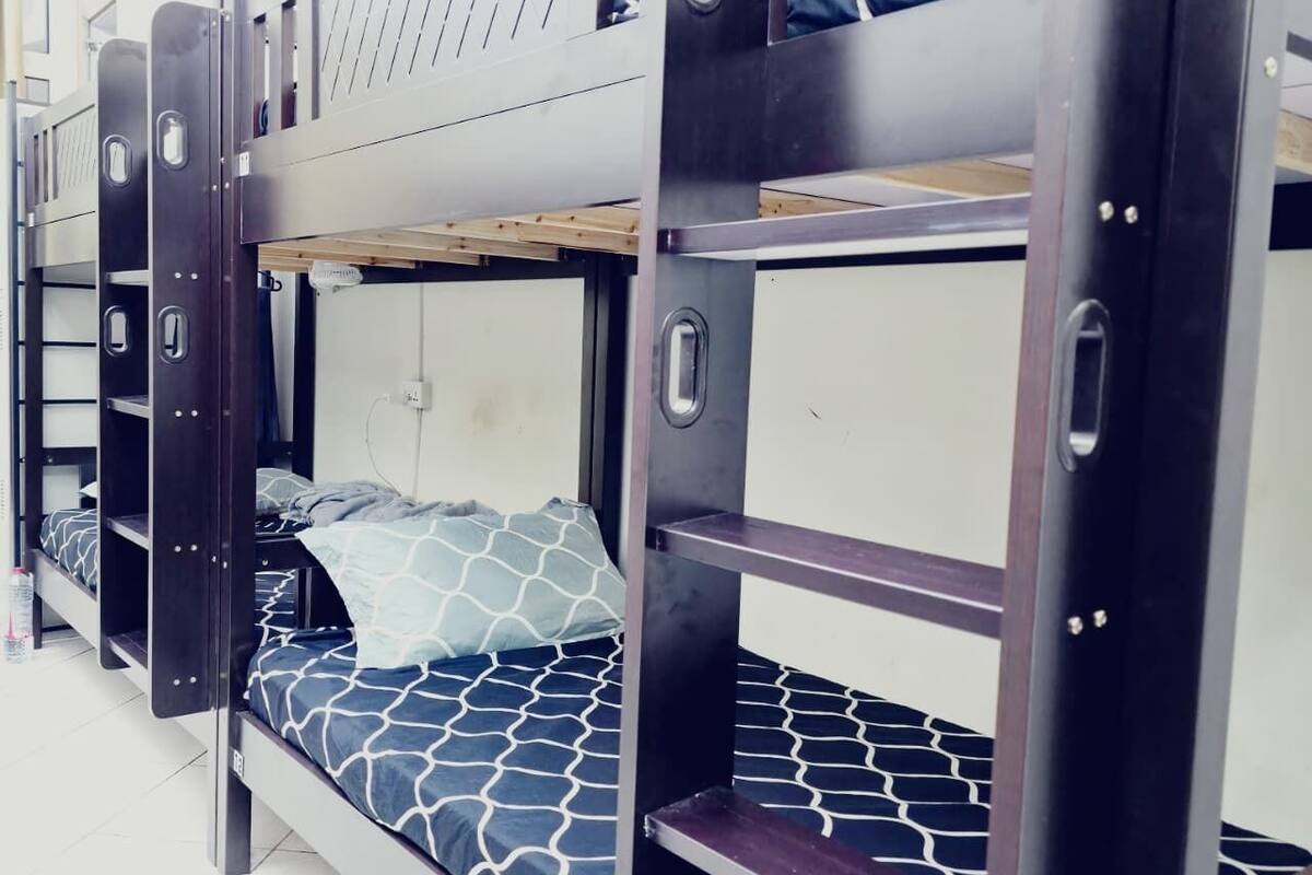 Shared Dormitory, Multiple Beds | Premium bedding, memory foam beds, blackout drapes