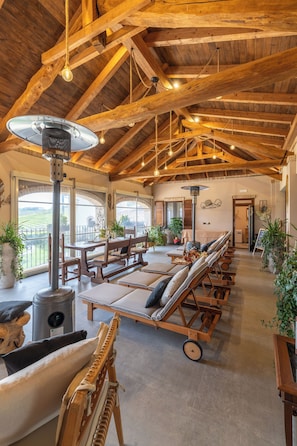 Smart TV y chimenea