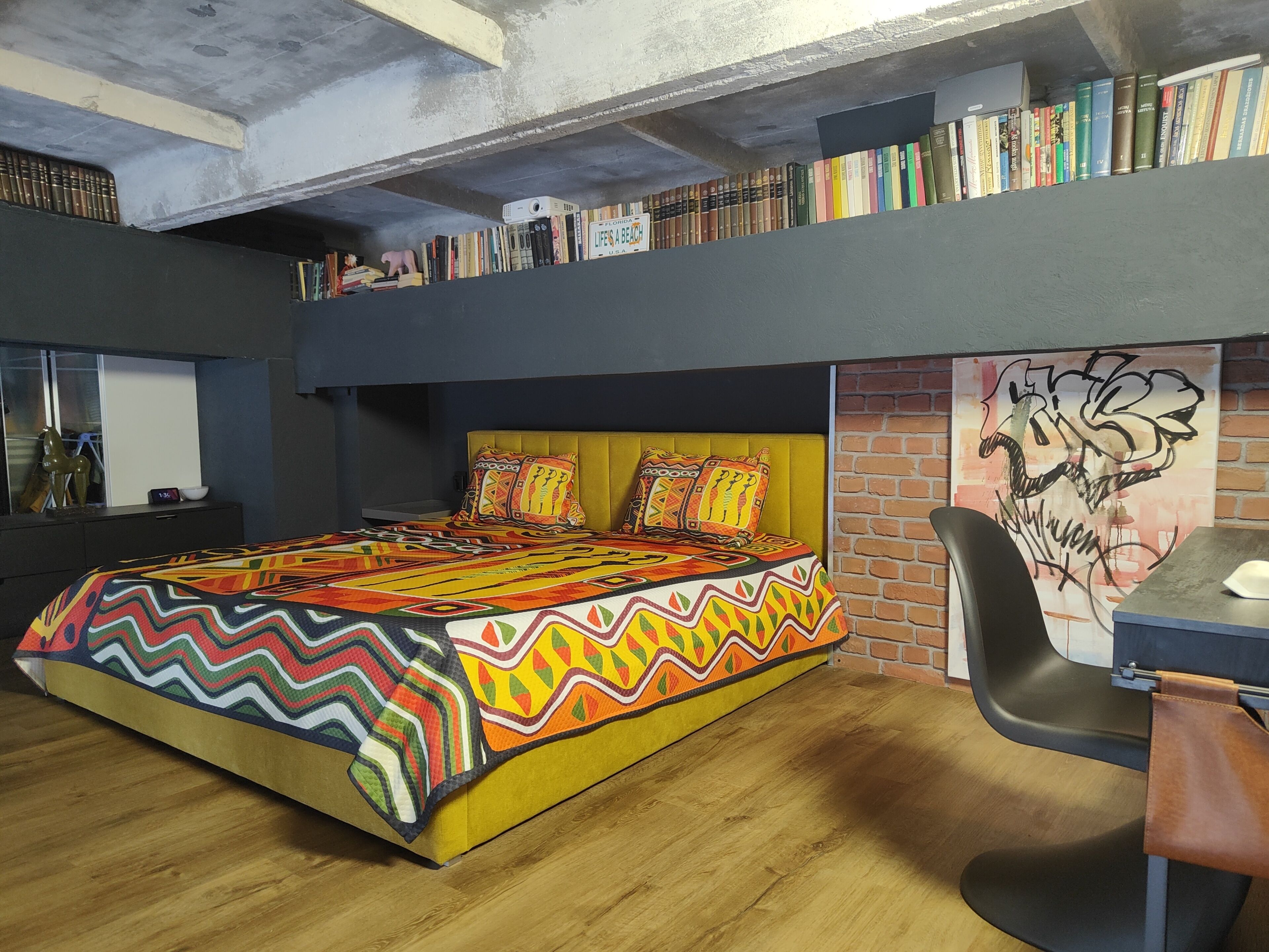 1 chambre, bureau, fer et planche à repasser, Wi-Fi gratuit
