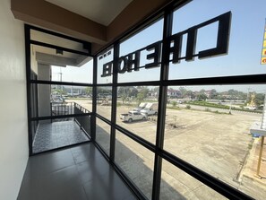 Superior tweepersoonskamer, 1 kingsize bed, niet-roken, balkon | Uitzicht vanuit accommodatie