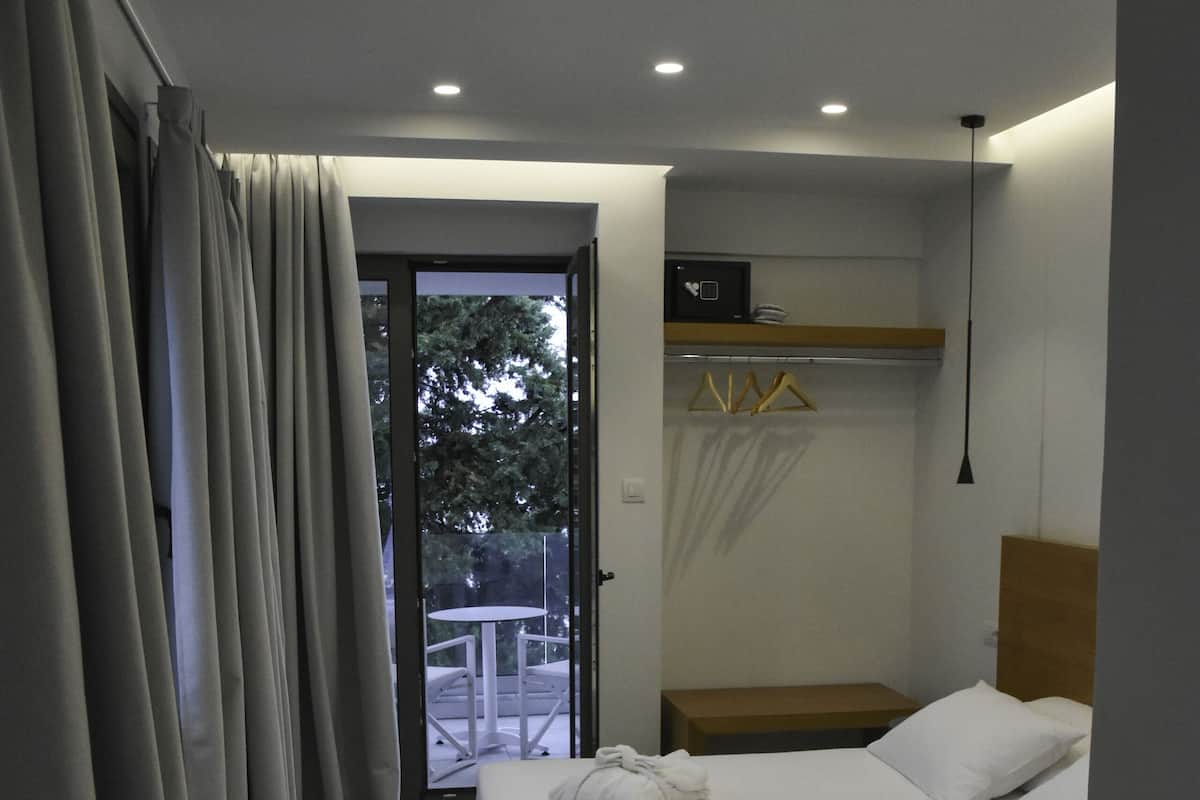 Premium kamer, 1 twee- of 2 eenpersoonsbedden | 1 slaapkamer, een minibar, een kluis op de kamer, een bureau