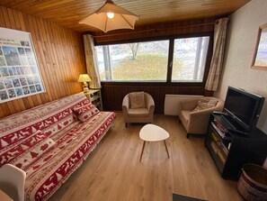 Fernseher, Kamin