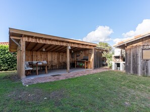 Terrace/patio - Landes house 3* in Mimizan, 7 pers, WiFi, aircon, near ocean (Mimizan)