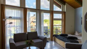 Televisión, futbolito, mesa de ping pong, libros