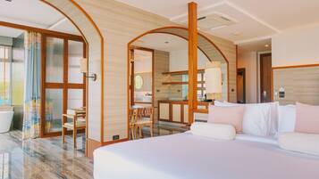 Suite panorámica | 1 dormitorio, decoración individual, mobiliario individual