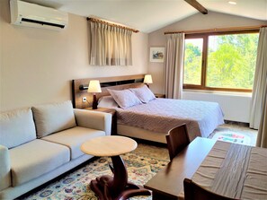 Deluxe Double Room, Balcony, Garden View | Individually decorated, individually furnished, desk, laptop workspace - Guney Urla Suites (Urla)