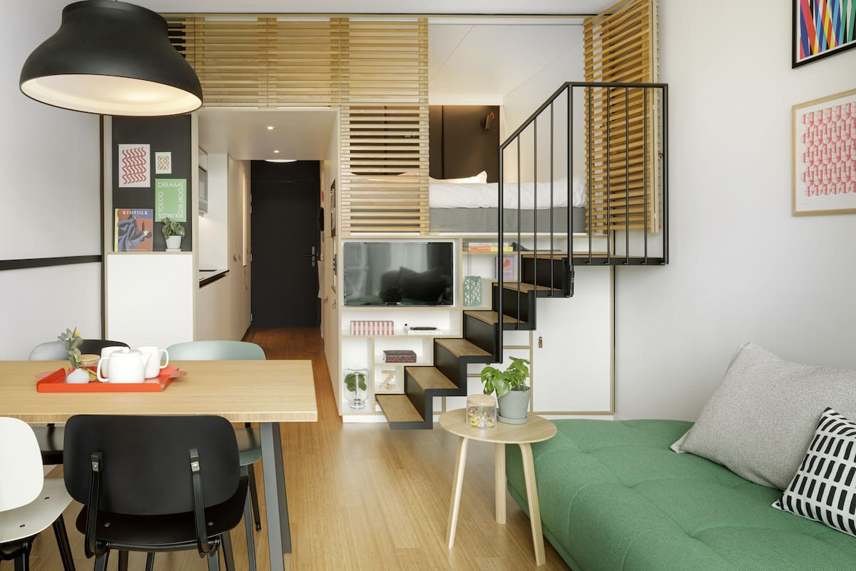 Grand Loft | 1 bedroom, premium bedding, in-room safe, laptop workspace