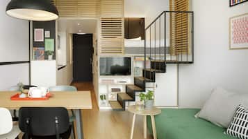 1 bedroom, premium bedding, in-room safe, laptop workspace