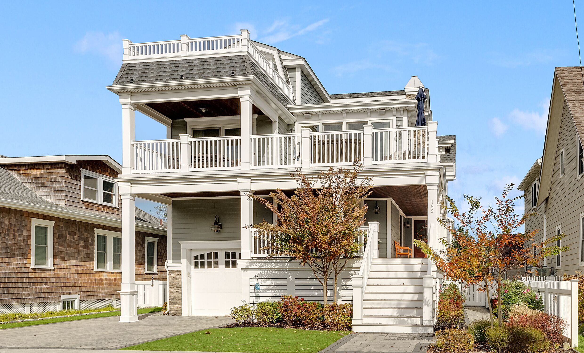 Beautiful three story home with a pool in terrific location to town, shops , great restaurants and the beach !