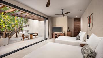 Literie de qualité supérieure, articles gratuits dans le mini-bar