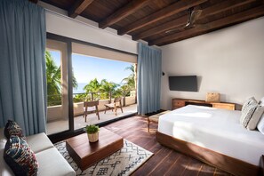 Casa Zamna Ocean Front Master Suite King Bed | View from room