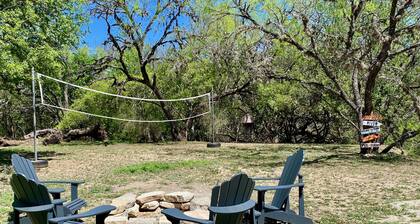 Private Riverside Cabin in Concan ~ Gated, Cowboy Chic, Beautiful Riverfront!