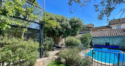 Das Dorfhaus von Grignan, privater Pool