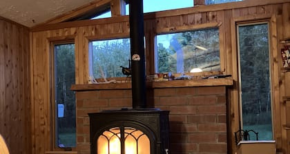 Cozy Cabin located directly on the ORV trail. Peace & seclusion.