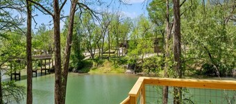 Jump Right In: Luxurious River Cliff Retreat on the Guadalupe Horseshoe!