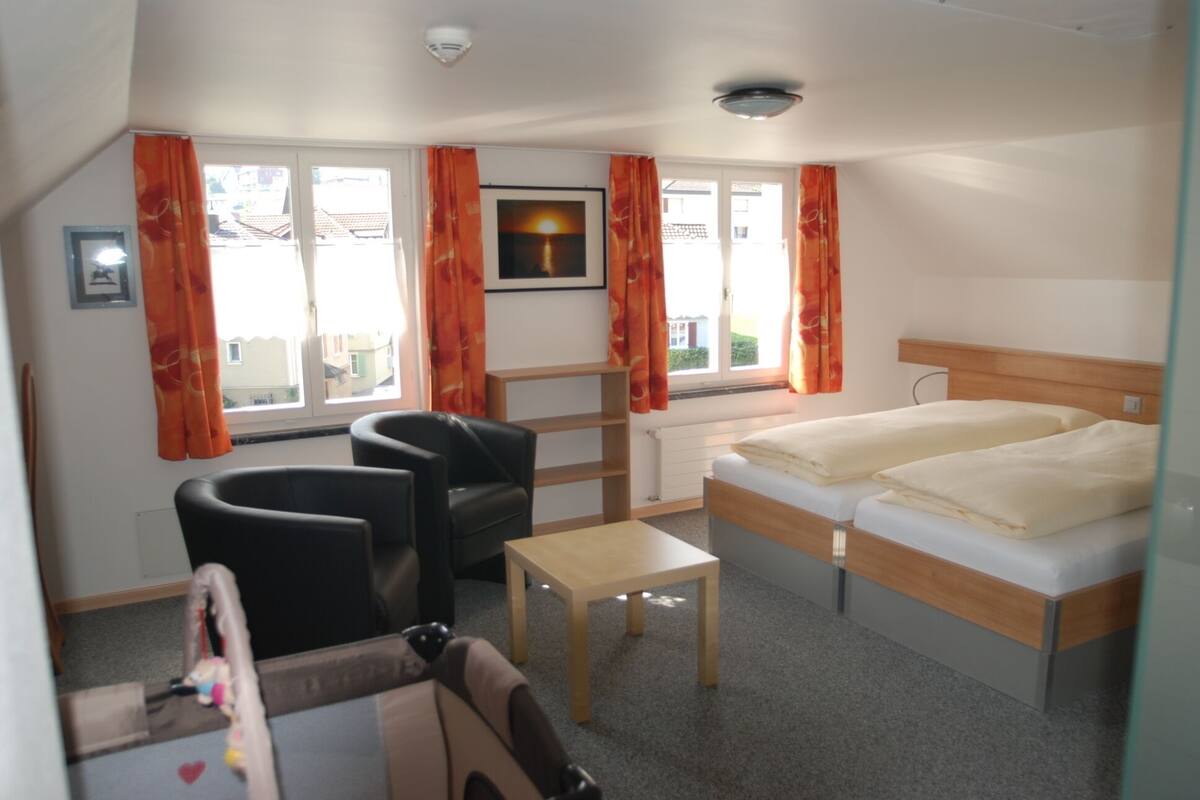 Chambre Double | Couette en duvet d'oie, coffres-forts dans les chambres, bureau