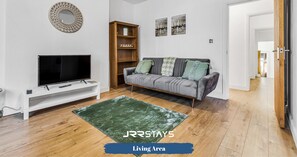 Living area - Cardiff - Stylish 2 Bedroom Sleeps 6 Wi-Fi 4Min Principality Stadium - JRR Stays (Cardiff)