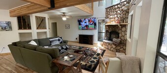 Wooded Pine Cabin w/ Loft & Covered Patio, WiFi, Covered Parking STR-2509-0071