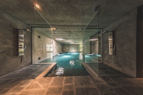 Steam room, deep-tissue massages, sports massages, reflexology