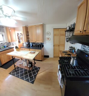 Fridge, microwave, oven, stovetop - Peaceful, pet friendly and newly remodeled Geneva home (Geneva)