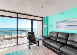 TV - Beachfront condo with bay/ocean views, outdoor pool, & tennis courts (Ocean City)