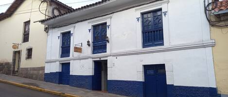 Façade de l’hébergement