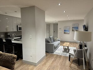 Smart TV, books - Spacious 1 Bed, Balcony & Parking Downtown Halifax (Halifax)