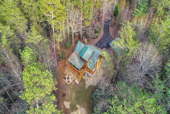 Exterior - Private Cabin for 8 | Fire Pit, Games | Near Helen (Sautee Nacoochee)
