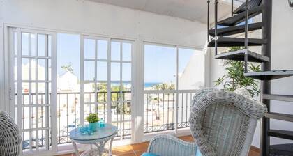 Modern house with communal pool close to the beach and the center in Nerja