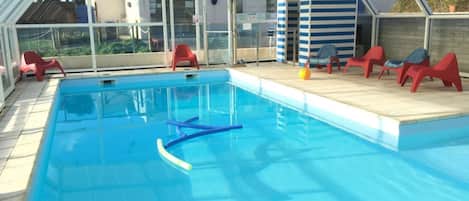 Piscine couverte, piscine chauffée