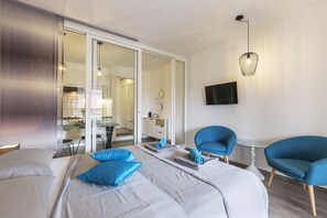 1 Schlafzimmer, Bügeleisen/Bügelbrett, kostenloses WLAN, Bettwäsche
