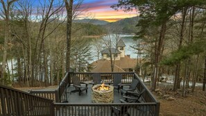 Terrace/patio - *LakeView Lodge* Views~Slp 14~Hot Tub~Game Room (Blue Ridge)
