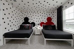 6 habitaciones, cuna de viaje, wifi gratis y ropa de cama 