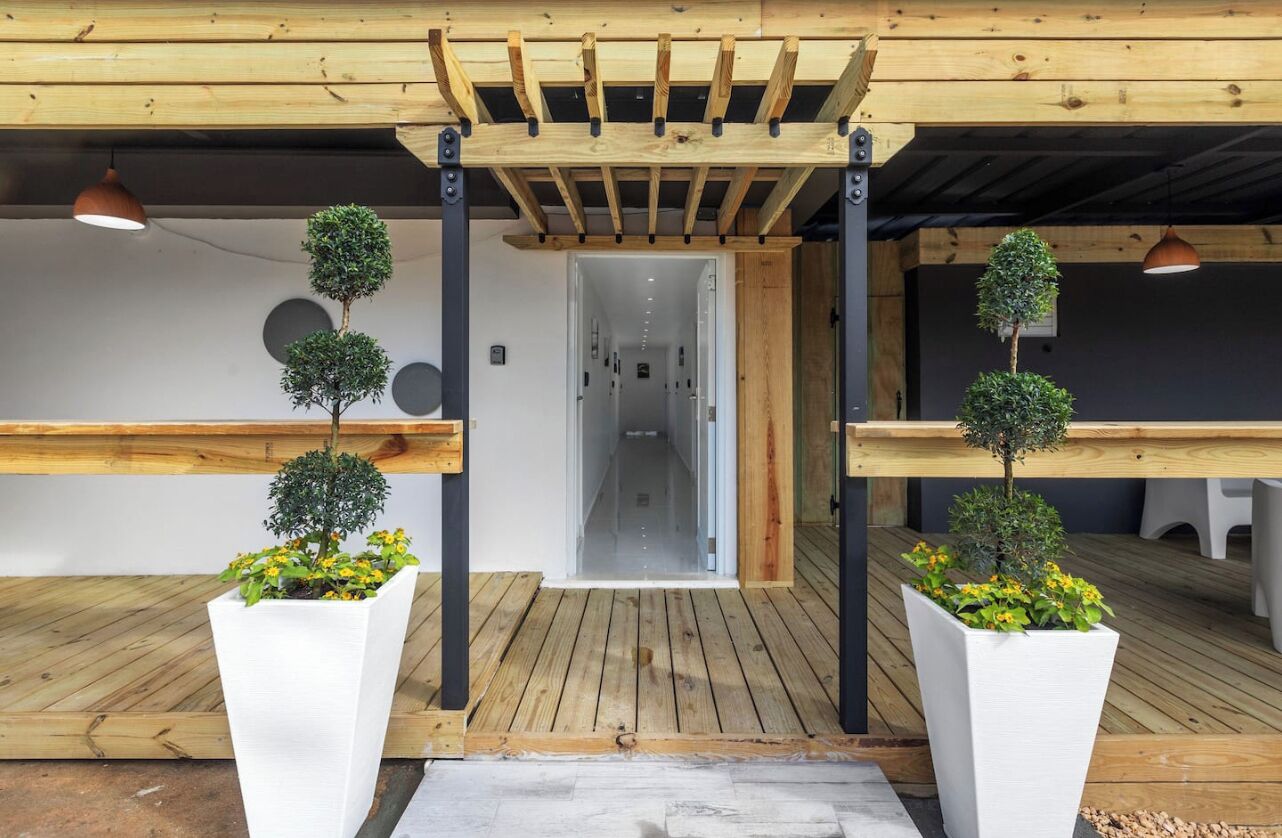 Enceinte de l’hébergement