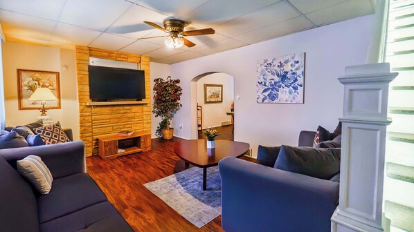 Televisie en een kantoor