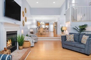 TV, DVD player - Large Four Bedroom Townhome Close to Boardwalk (Ocean City)