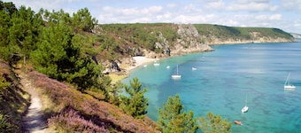 Appartement vue mer; plage du Porzic