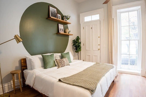 Bedroom 1 - Welcome to our master bedroom and feel the tropical vibes.
