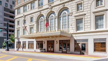 Façade de l’hébergement