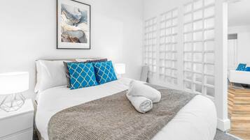 1 Schlafzimmer, Bügeleisen/Bügelbrett, kostenloses WLAN, Bettwäsche