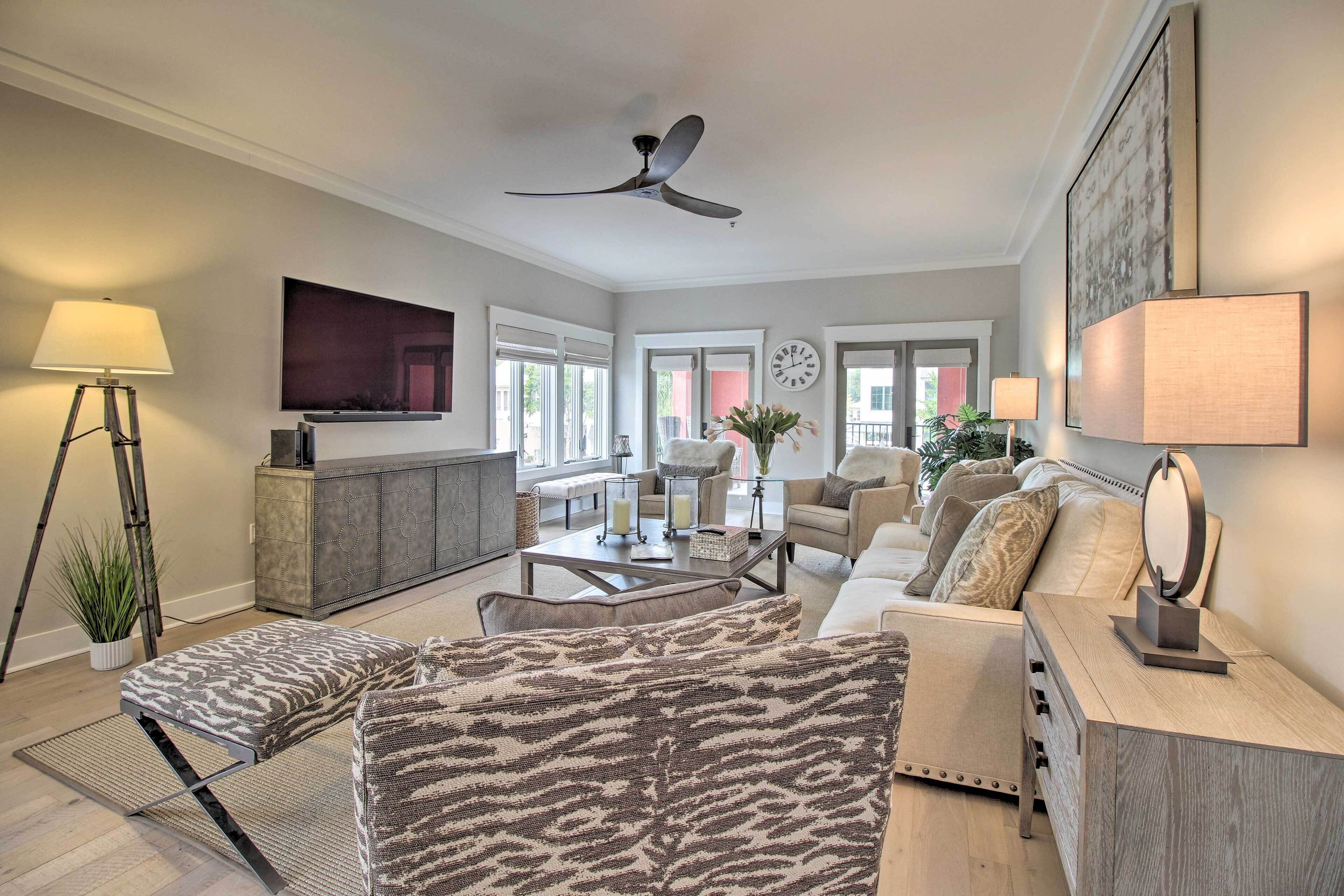 Bluffton Vacation Rental with Balcony!